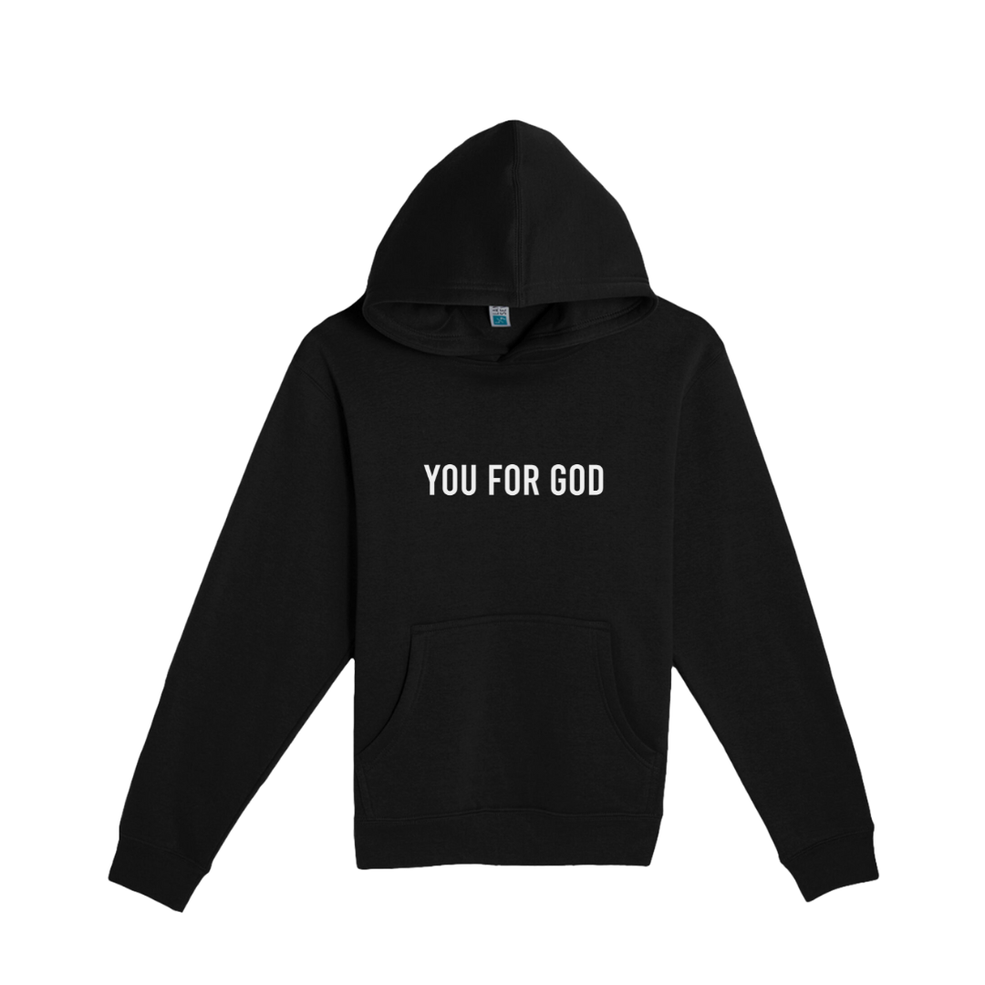 YFG Youth Hoodie - Black Noir
