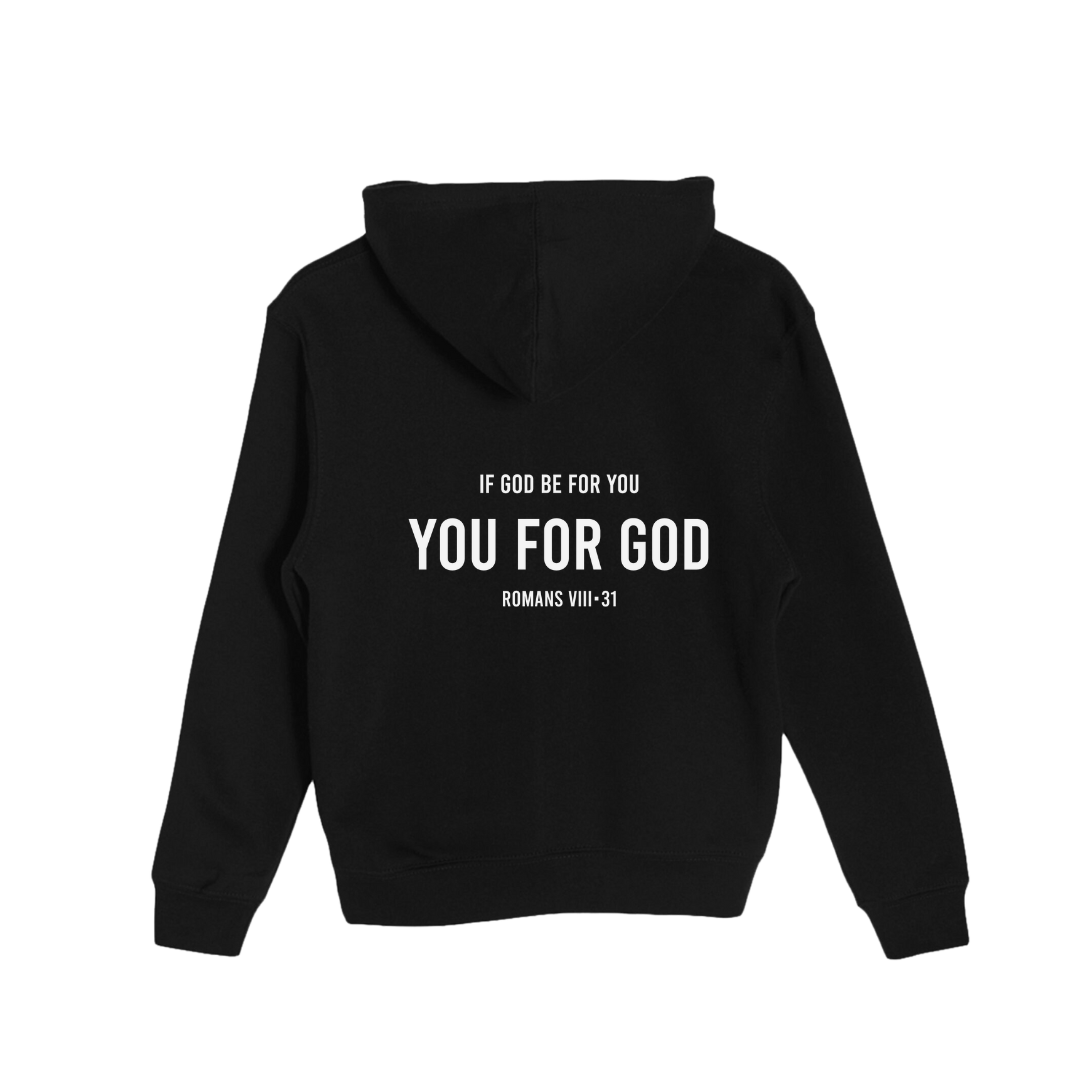 YFG Youth Hoodie - Black Noir