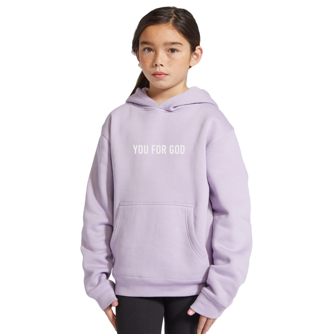 YFG Youth Hoodie - Lilac Hoodie