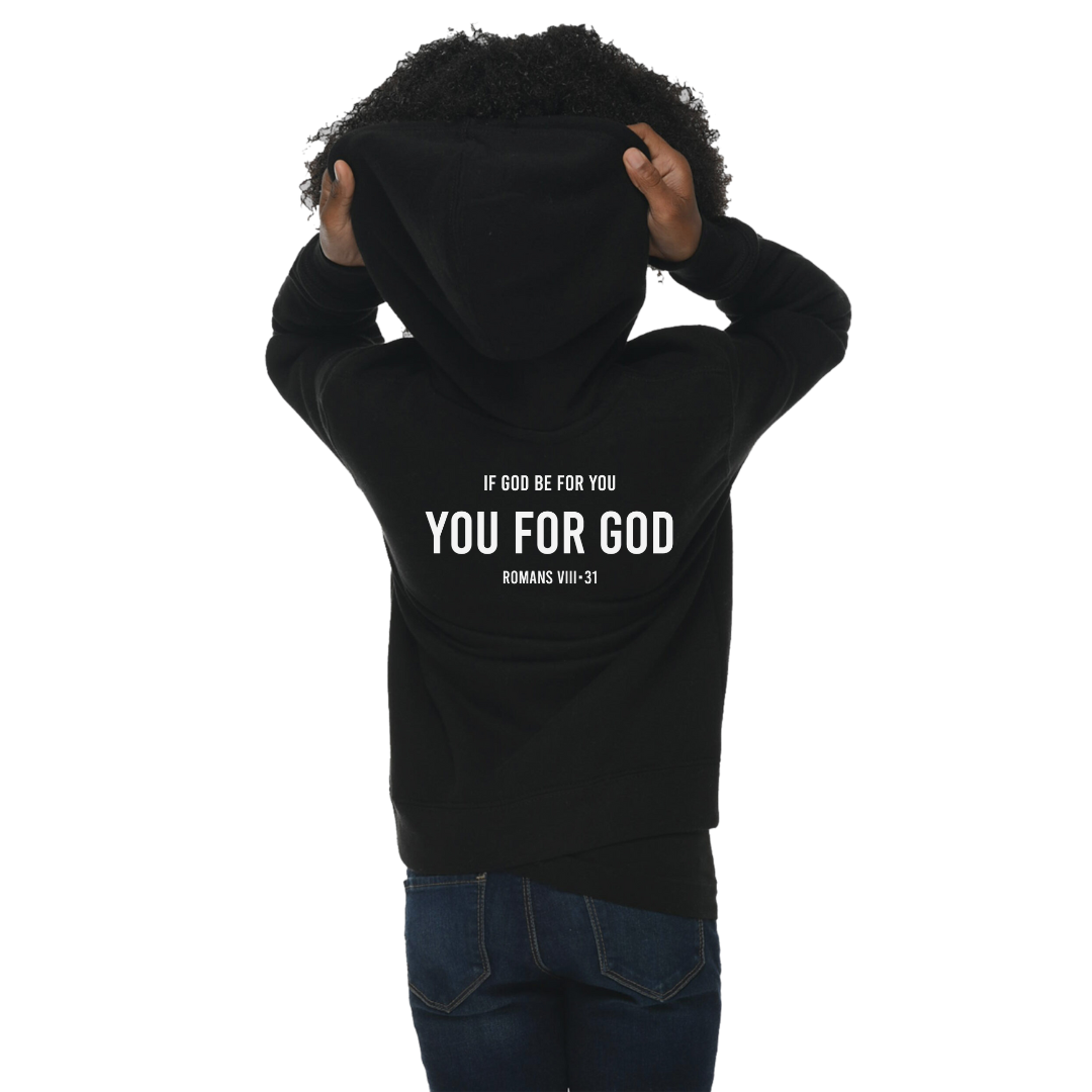 YFG Youth Hoodie - Black Noir