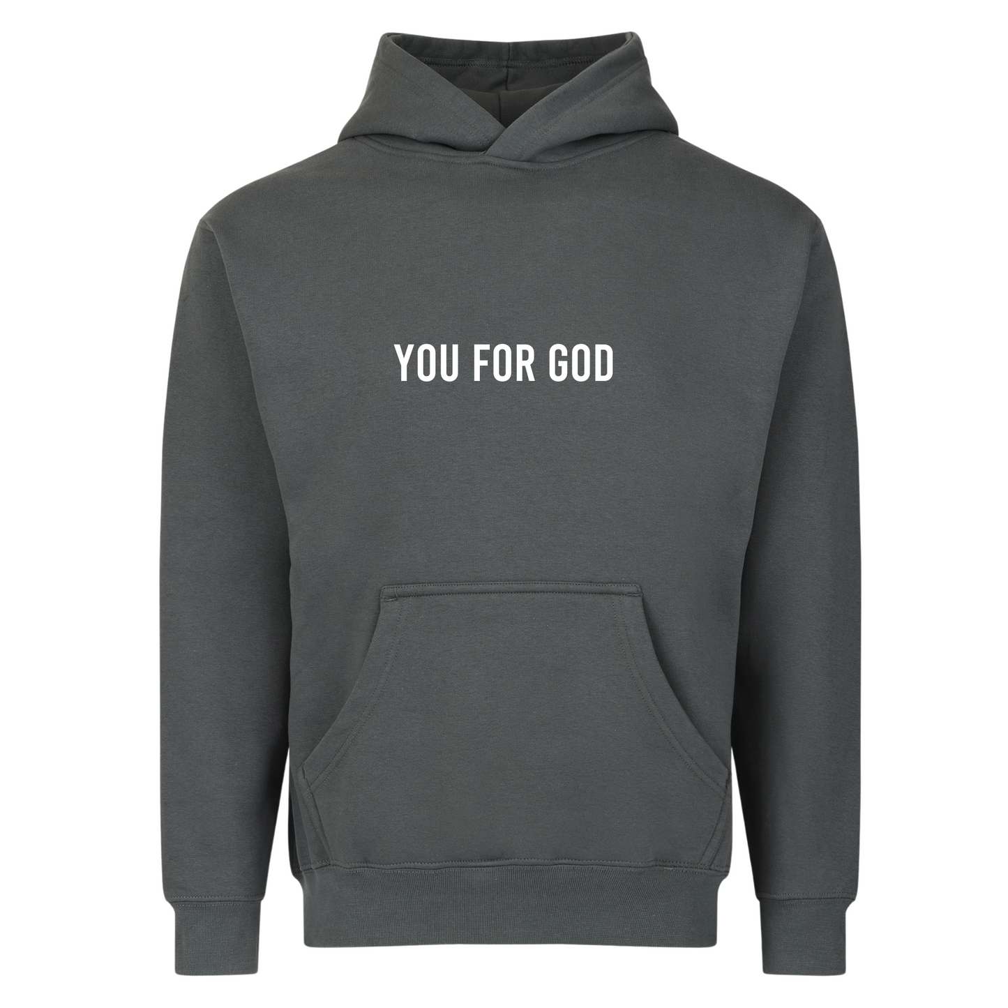 If God Be For You Hoodie- Dark Grey