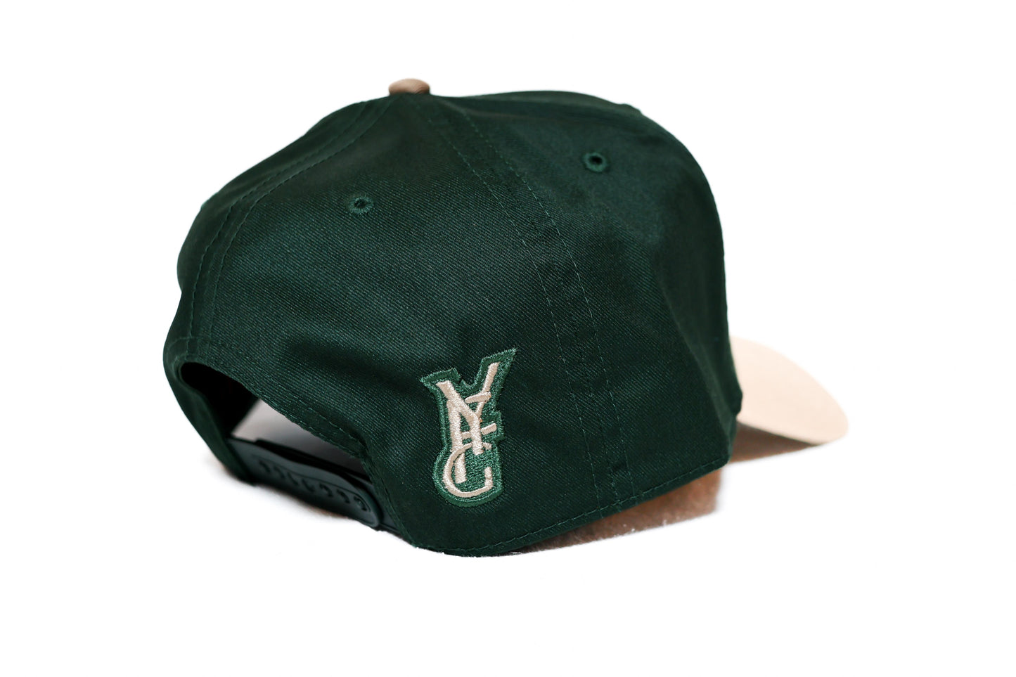 YFG Classic Snapback Forest Green + Tan