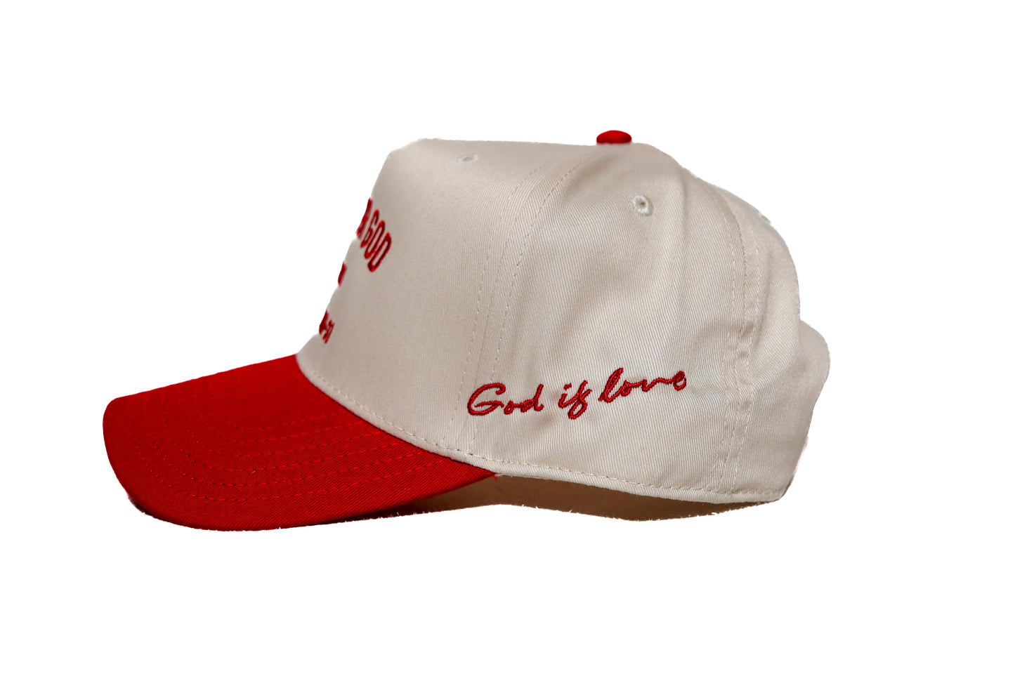 YFG Classic SnapBack Tan + Red