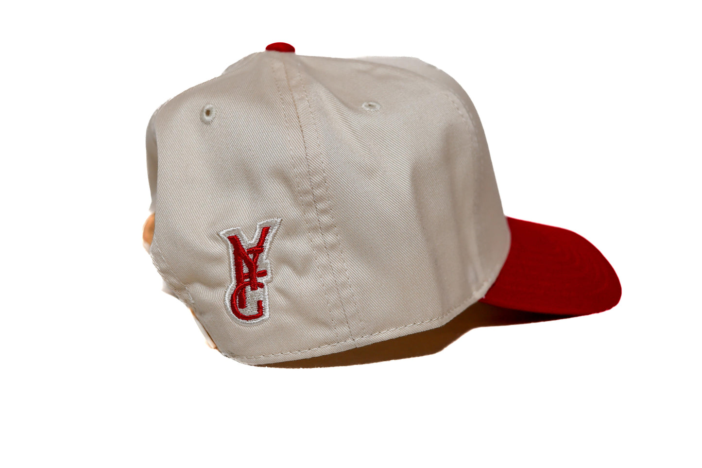 YFG Classic SnapBack Tan + Red