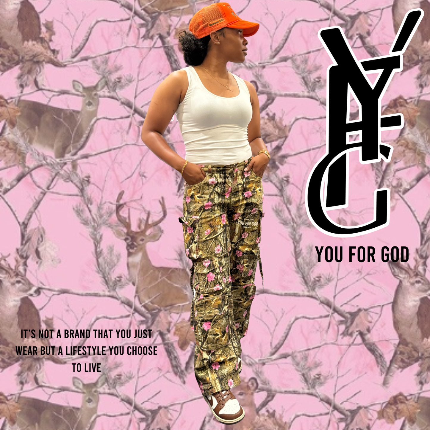 Floral Camo Pant