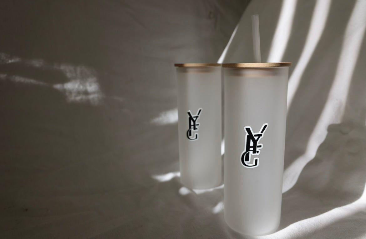 YFG Frosted Glass Tumbler