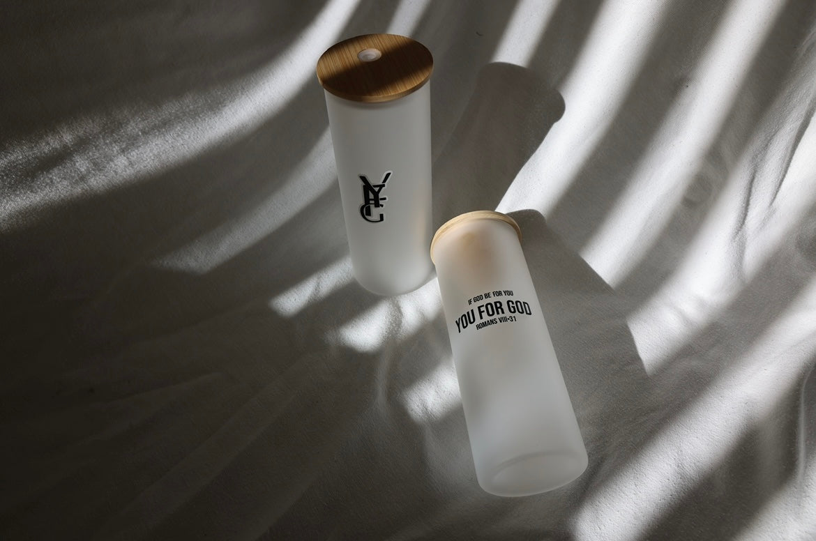 YFG Frosted Glass Tumbler