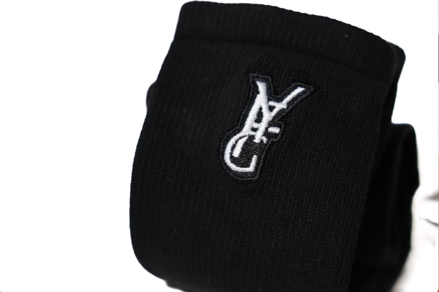 Noir YFG Crew Sock