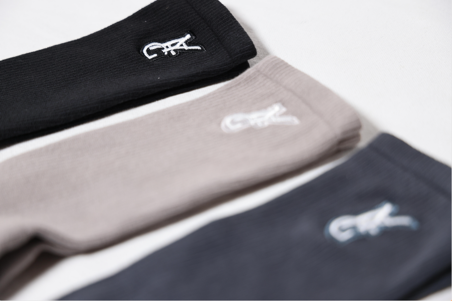 Noir YFG Crew Sock