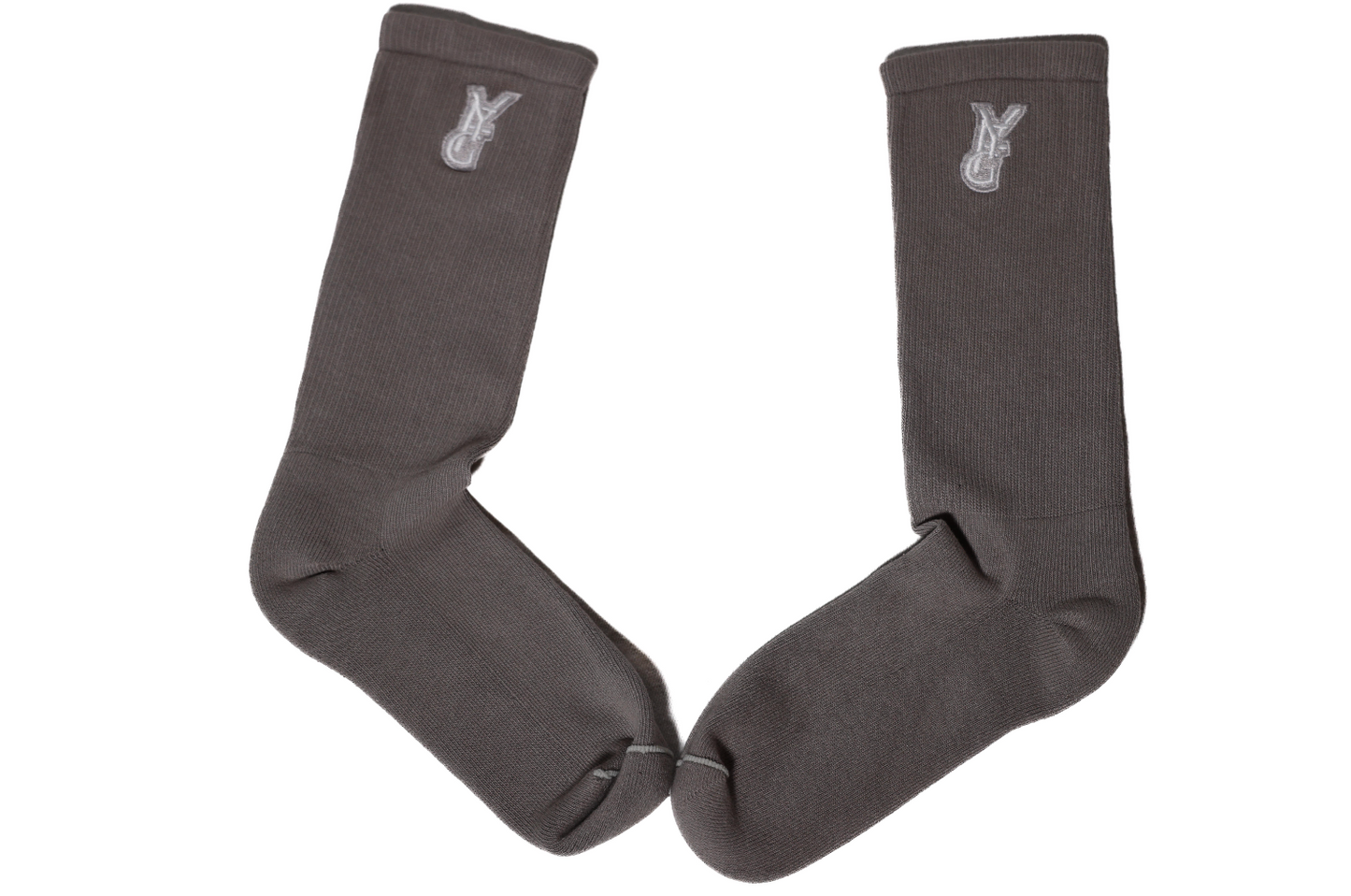 Silver YFG Crew Sock