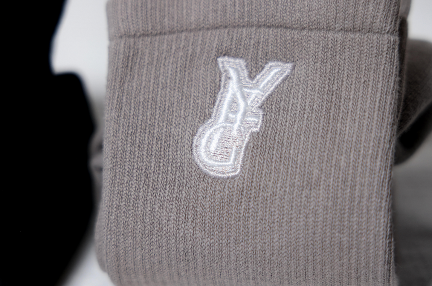 Silver YFG Crew Sock