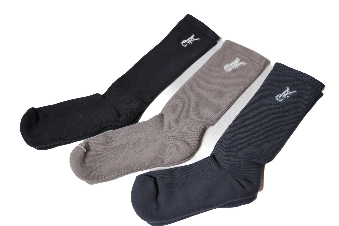 Silver YFG Crew Sock