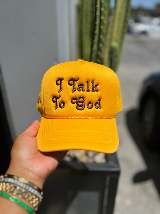 I Talk To God- Gold + Chocolate