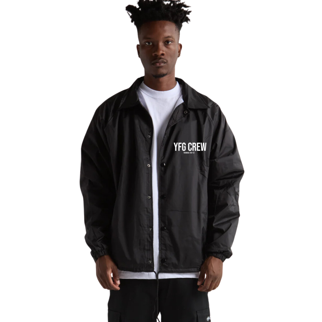 YFG Crew Noir Coach Jacket