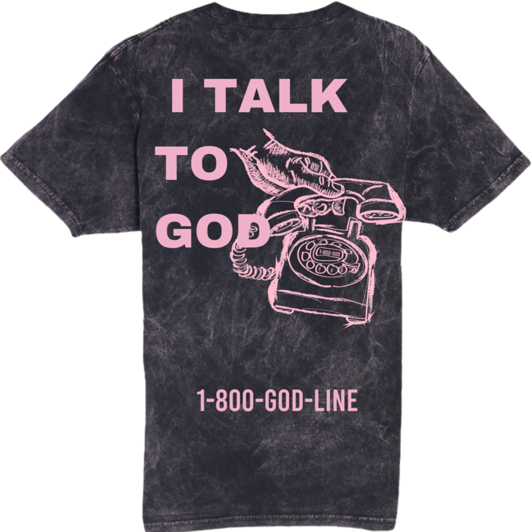 I Talk To God - Vintage Black Rose