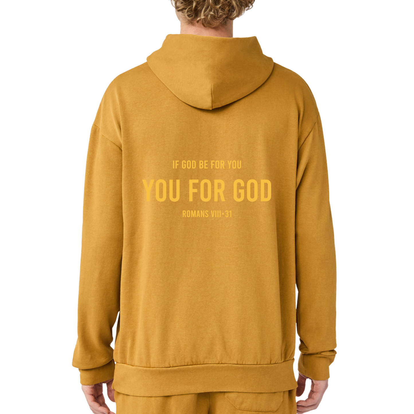 You For God  Hoodie - Honey Harvest