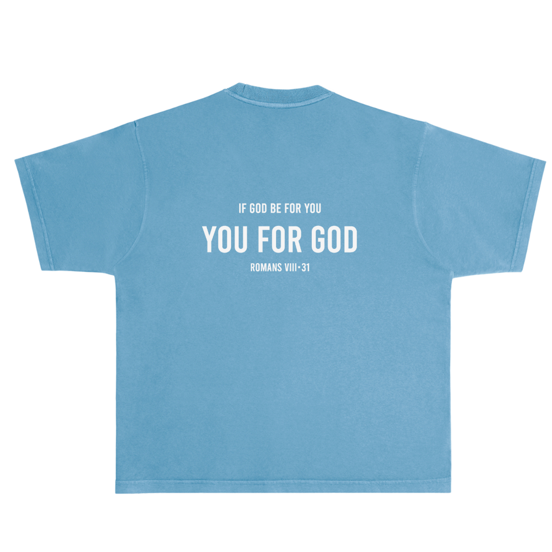 If God Be For You- Pebble Blue