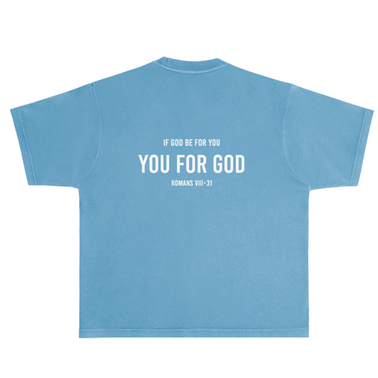 If God Be For You- Pebble Blue