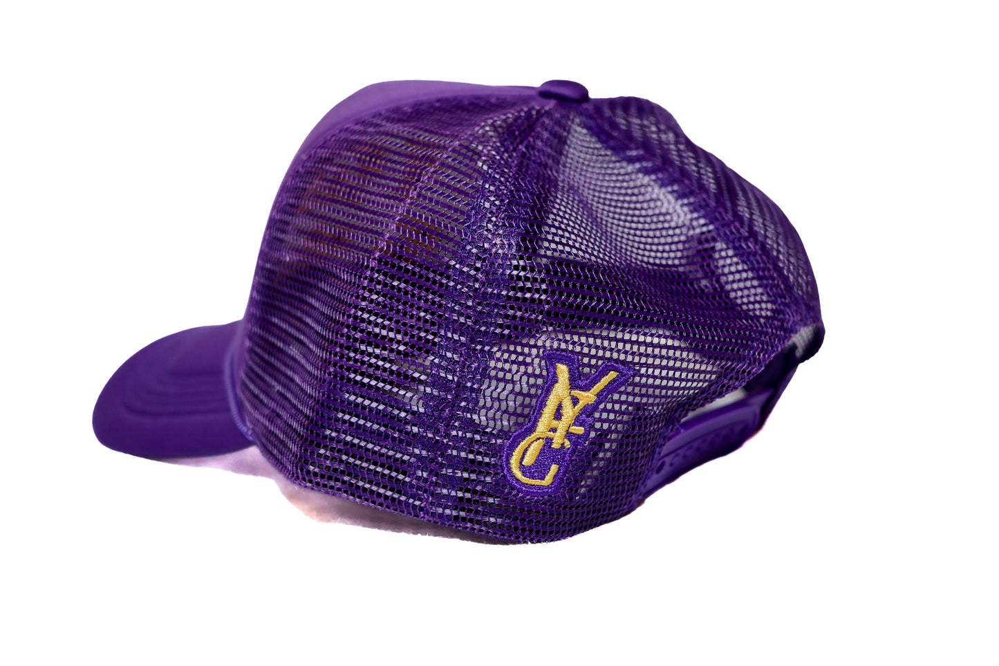 I Talk To God Trucker Hat - Lakers Edition Purple + Gold