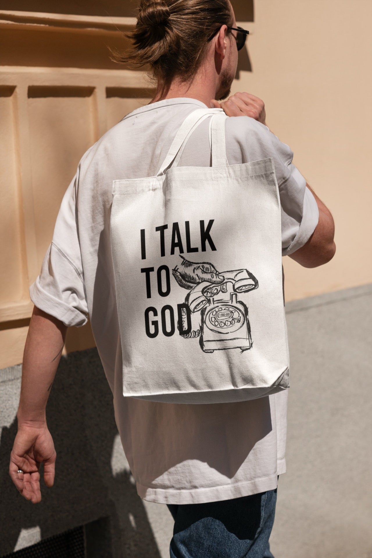 I Talk To God Tote