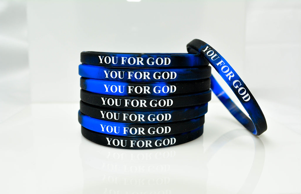 YFG 3-Pack Wristband - Black & Blue