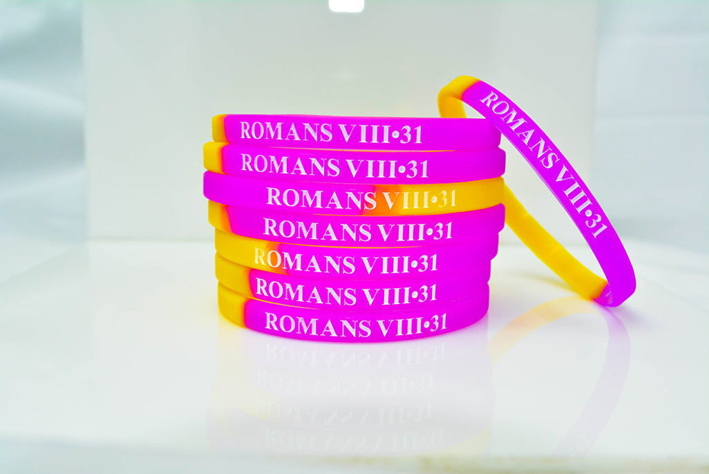 YFG 3-Pack Wristband - Purple + Gold